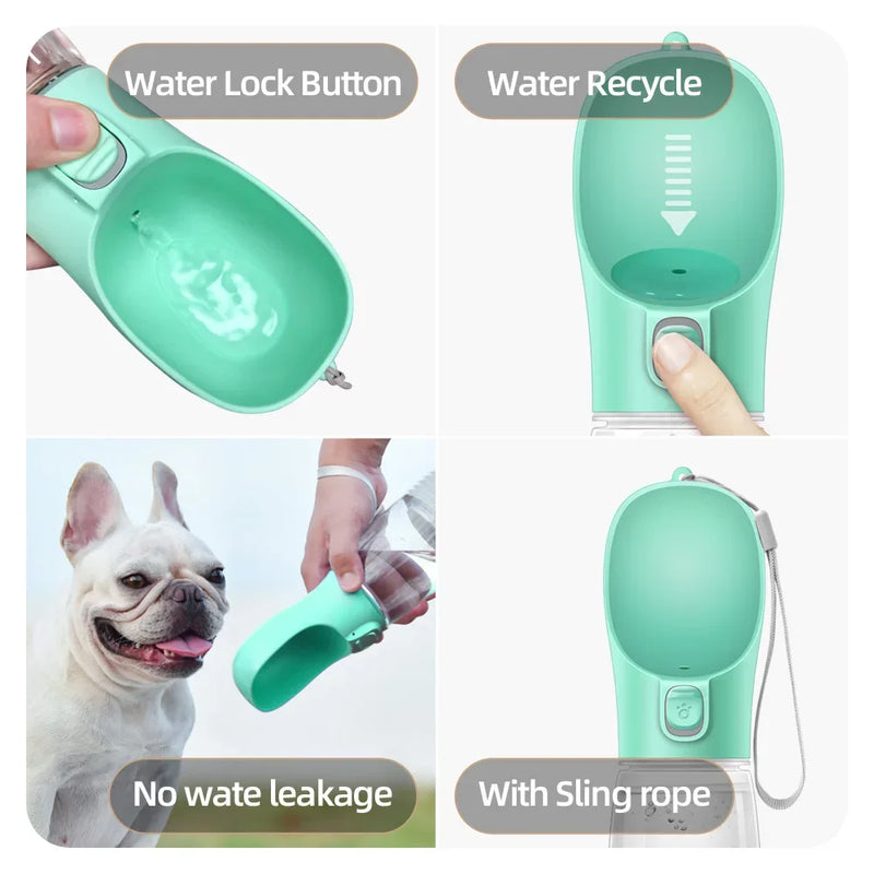 Garrafa para animais